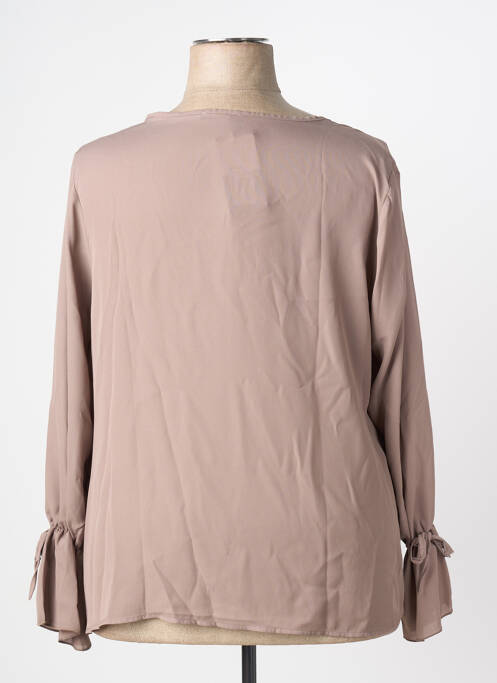 Tunique manches longues marron MULTIPLES femme
