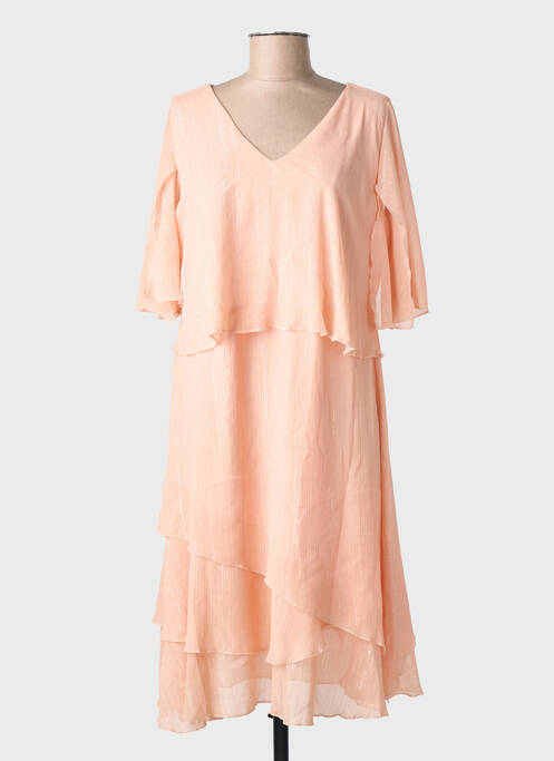 Robe longue orange MULTIPLES femme