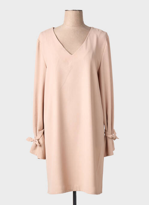 Robe mi-longue beige MULTIPLES femme