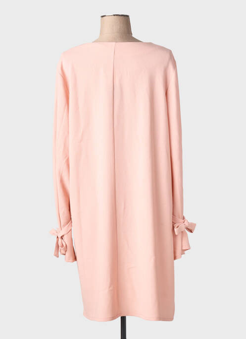 Robe mi-longue rose MULTIPLES femme