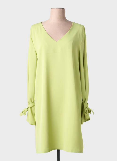 Robe mi-longue vert MULTIPLES femme