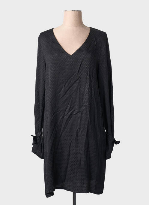 Robe mi-longue noir MULTIPLES femme