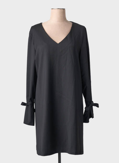 Robe mi-longue noir MULTIPLES femme