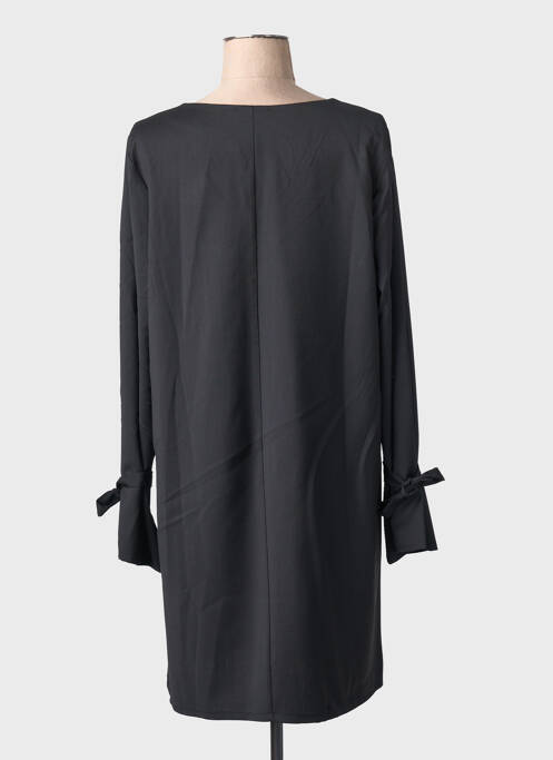 Robe mi-longue noir MULTIPLES femme