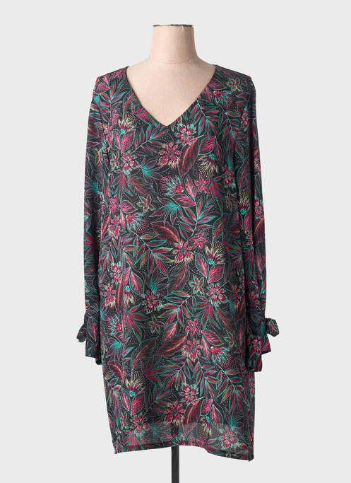 Robe mi-longue rose MULTIPLES femme