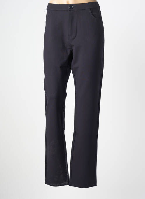 Pantalon droit bleu MULTIPLES femme