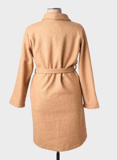 Manteau long beige MULTIPLES femme