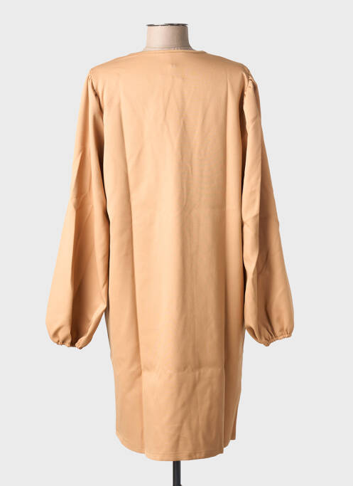 Robe mi-longue marron MULTIPLES femme