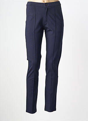 Pantalon slim bleu MULTIPLES femme