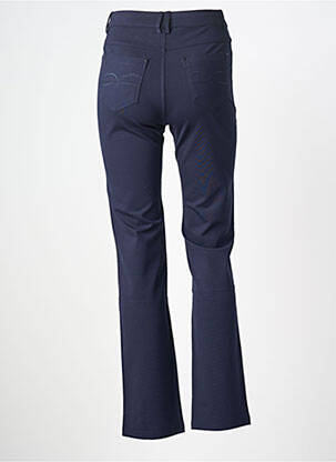 Pantalon droit bleu MULTIPLES femme