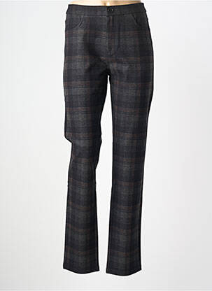 Pantalon droit gris MULTIPLES femme