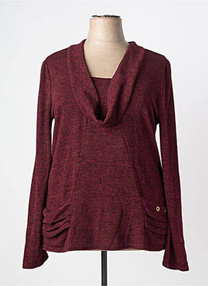 Pull rouge MULTIPLES femme