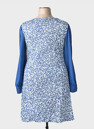Robe mi-longue bleu MULTIPLES femme