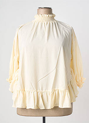 Blouse jaune MULTIPLES femme