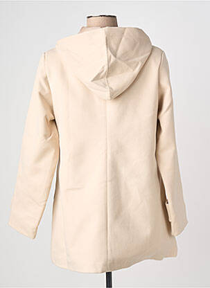 Manteau long beige MULTIPLES femme