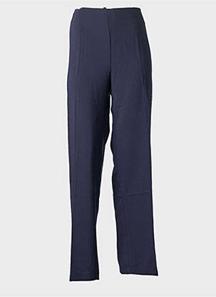 Pantalon droit bleu MULTIPLES femme