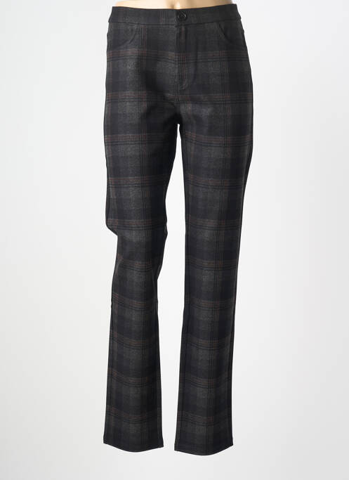 Pantalon droit gris MULTIPLES femme