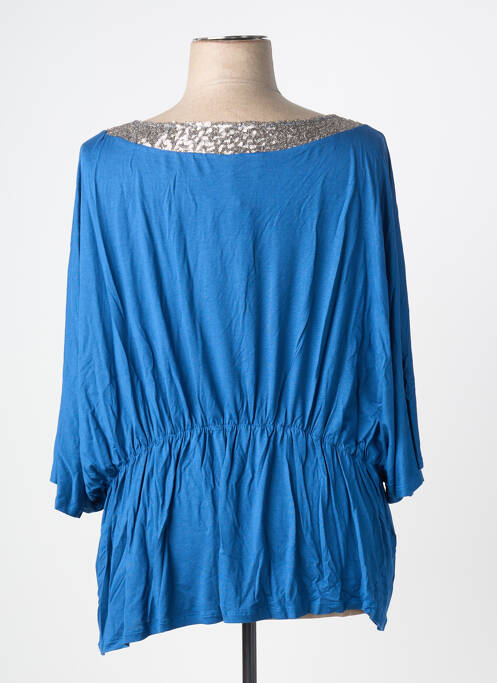 Tunique manches courtes bleu MULTIPLES femme