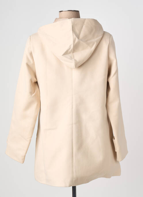 Manteau long beige MULTIPLES femme