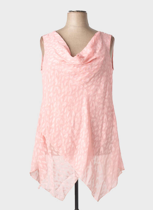 Tunique sans manche rose MULTIPLES femme