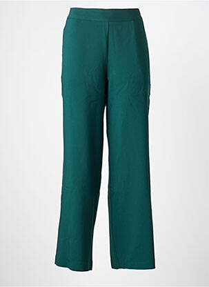 Pantalon droit vert MULTIPLES femme