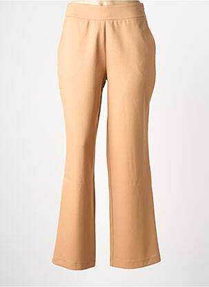 Pantalon droit marron MULTIPLES femme