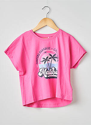 T-shirt rouge multicolore NAME IT fille