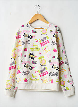 Sweat-shirt gris clair NAME IT fille