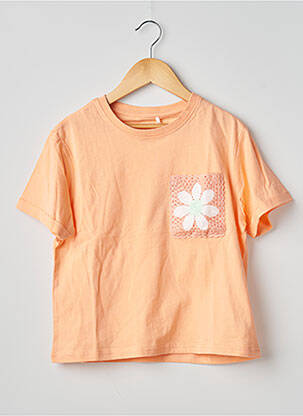T-shirt orange NAME IT fille