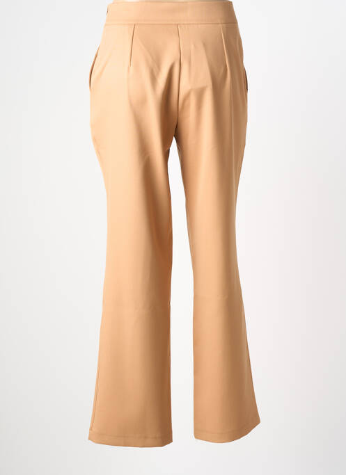 Pantalon droit marron MULTIPLES femme