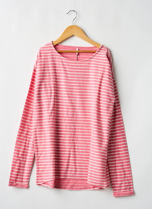 Tunique manches longues rouge multicolore KIDS ONLY fille