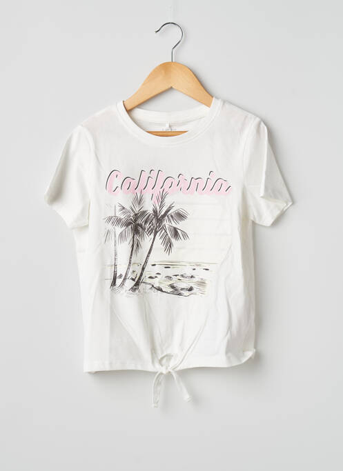 Top gris clair NAME IT fille