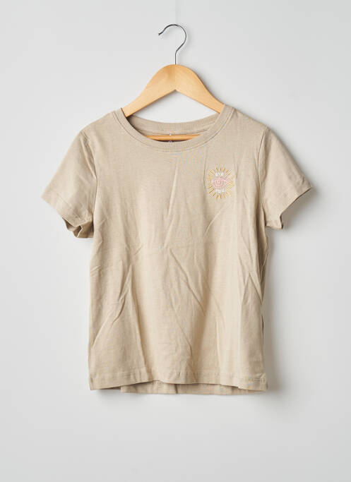 T-shirt beige clair NAME IT fille