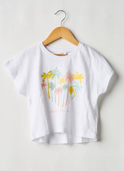 T-shirt blanc NAME IT fille