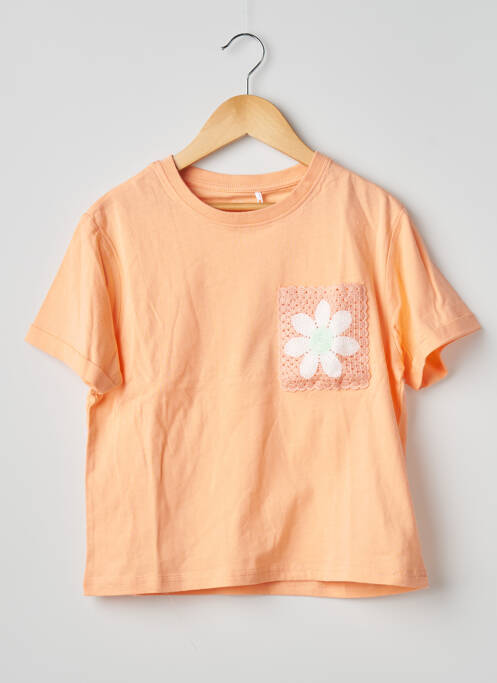 T-shirt orange NAME IT fille
