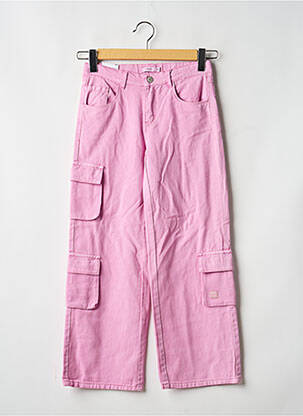 Jeans coupe large fuschia NAME IT fille
