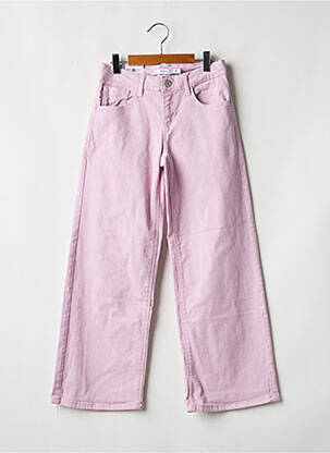 Jeans coupe droite lilas NAME IT fille