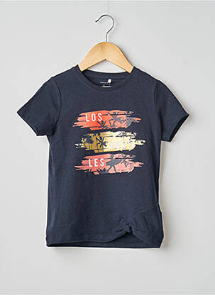 Top bleu marine NAME IT fille