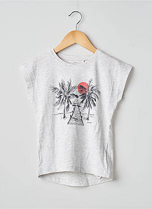 Top gris clair NAME IT fille