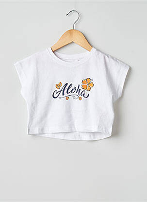 T-shirt blanc NAME IT fille