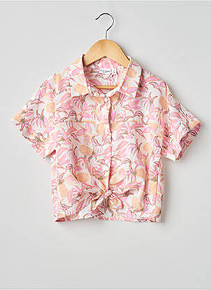 Chemise manches courtes ecru NAME IT fille