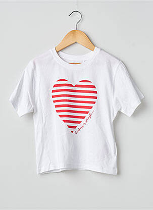 T-shirt blanc NAME IT fille