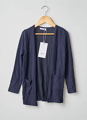 Gilet manches longues bleu marine NAME IT fille