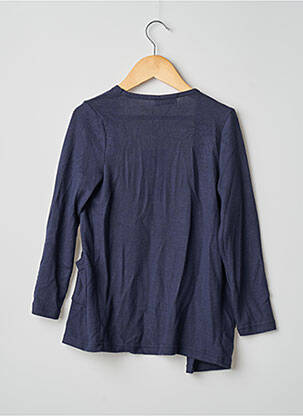 Gilet manches longues bleu marine NAME IT fille