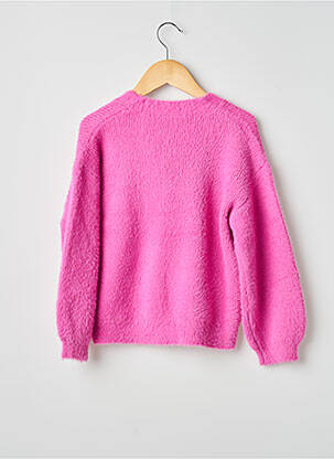 Gilet manches longues rose NAME IT fille
