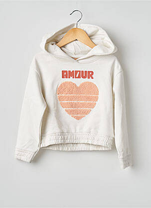 Sweat-shirt gris clair NAME IT fille