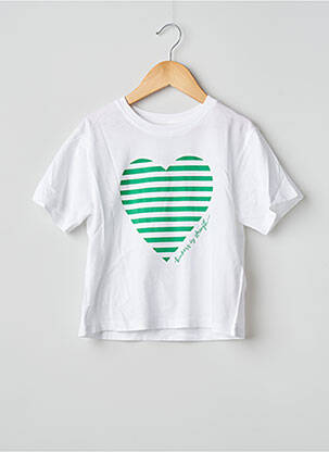 T-shirt blanc NAME IT fille