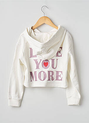 Sweat-shirt ecru NAME IT fille
