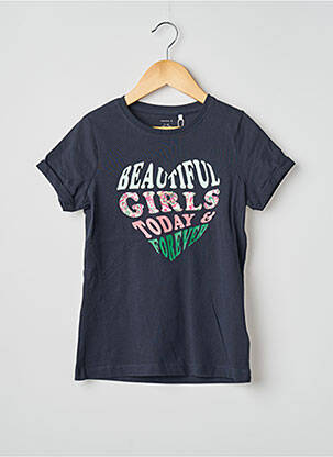 T-shirt bleu marine NAME IT fille