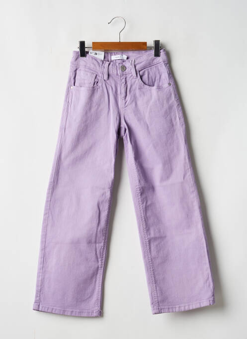 Jeans coupe droite beige NAME IT fille